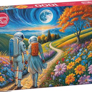 新品现货CherryPazzi樱桃进口拼图1000片 宇宙之爱30813