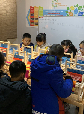 儿童织布机 纺编织机迷你手工diy制作幼儿园区角材料女孩益智玩具