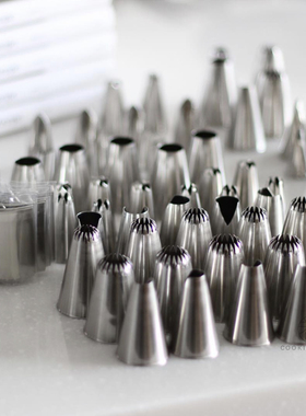 韩式congmom奶油蛋糕装饰D6K 869K 867kINS复古裱花嘴
