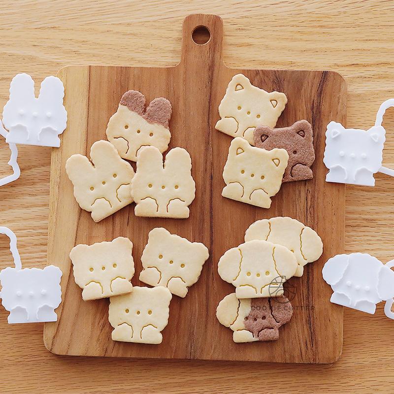 日式卡通小动物馒头辅食饼干模具
