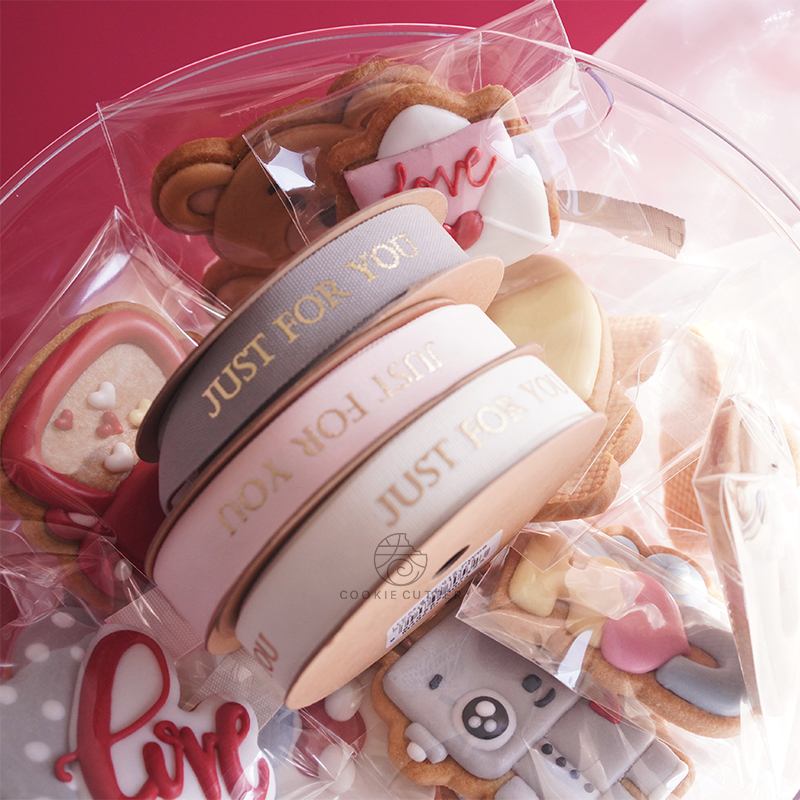 情人节蛋糕烘培包装装饰礼盒绸带