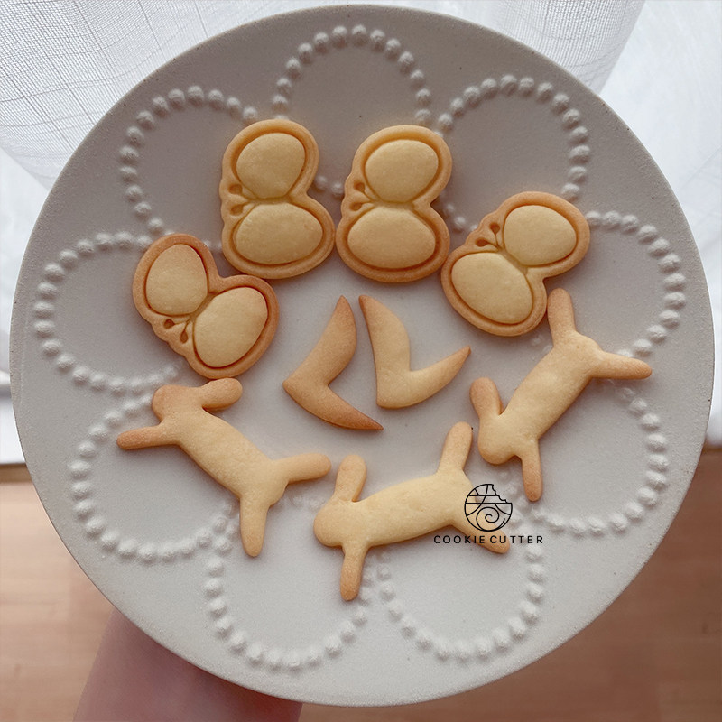 日式纯色简约饼干模具 皆川明诗意图案蝴蝶兔子飞鸟饼干切割工具,厨房/烹饪用具,烘焙模具,淘宝优惠券,粉丝福利购,淘宝优惠卷