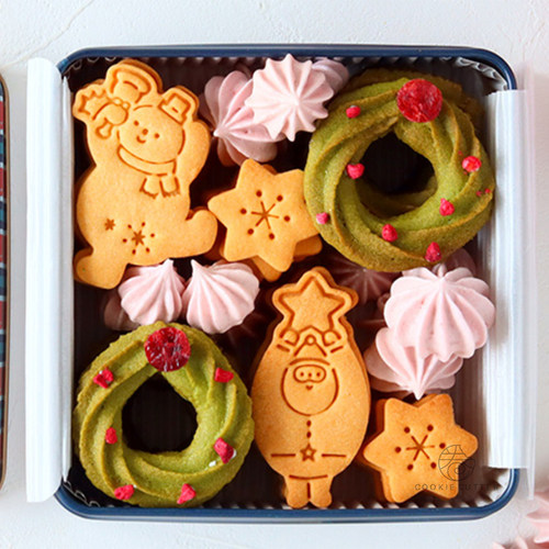 ABS饼干模圣诞卡通cotta日本正品