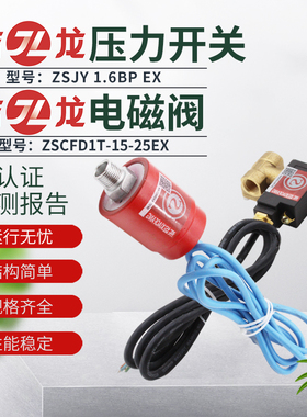 防爆压力开关ZSJYEX 电磁阀ZSCF/EX ZSFM雨淋阀专业ZSFGDN100/150