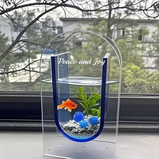 亚克力花瓶创意客厅餐桌插花器