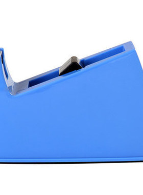 得力810胶带切割器胶带座（适用小于18mm胶带）蓝色/灰色办公使用