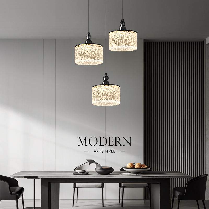 全铜意式饭厅吊灯极简饭厅灯轻奢高级感吧台吊灯现代简约岛台灯具