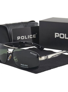 POLICER偏光太阳镜男士眼镜时尚驾驶镜偏光镜开车墨镜P2108