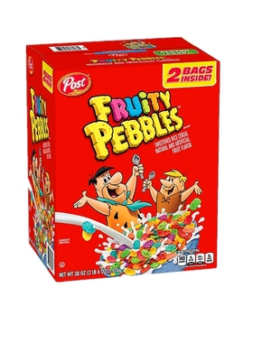 美国POST宝氏水果麦片营养早餐 冰淇淋盖顶1070g