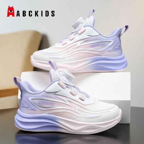 Abckids童鞋女童旋转扣运动鞋