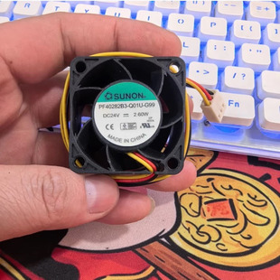 12V PF40282B3 工业变频器散热风扇 4028 Q01U G99