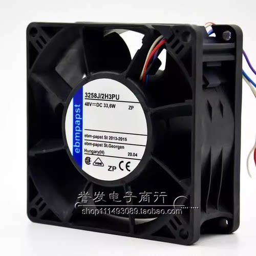3258J/2H3PU 原装正品轴流风扇 3250J 9038 IP68 48V 33.6W