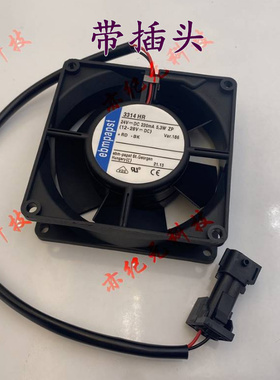 正品全新EBMPAPST 3314HR 24v 5.3W 9032 林德叉车散热风扇 林德