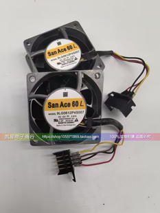 9LG0612P4S007原装 山洋SANYODENKI 0.67A 12VDC 正品 风扇 60X25MM