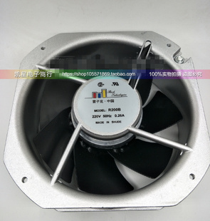 原装R200B 225*225*80MM 50HZ AC230V 0.26A 雷子克散热风扇22580