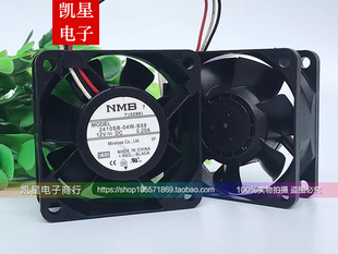 B59 04W 12V 0.20A 6厘米6025 原装 3线散热风扇美培亚NMB 2410SB