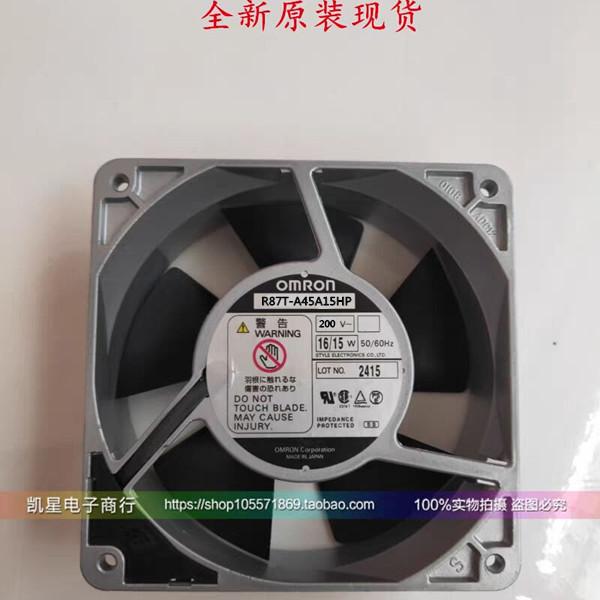 R87T-A4A15HP AC200V16/15W原装正品进口铝框风扇欧姆龙OMRON
