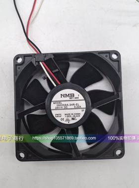 08025SA-24R-EL/BL NMB 8025 24V 0.22A 8CM 大风量3线变频器风扇