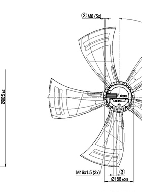 A3G910-AU22-01原装进口涡轮离心网罩散热风扇风机A8D910-AD03-01