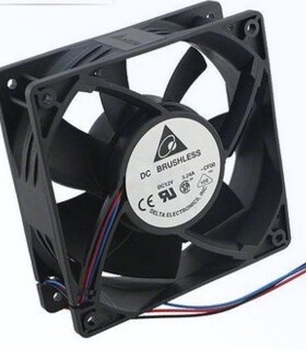 原装台达DELTA 12038 48V 0.74A AFB1248EHE PWM温控调速4线风扇