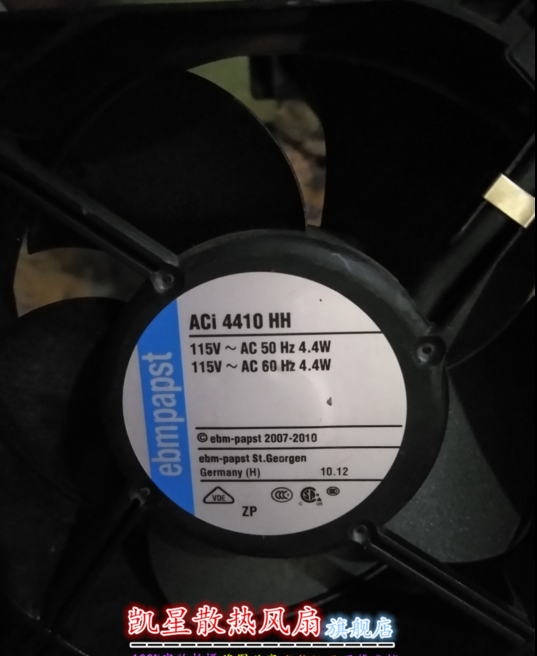 ACi4410HH [AC Fans 119x38 115V 106CFM 4.4W 3350RPM 42dB ]