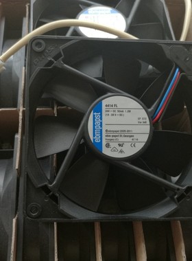 全新原装 EBMPAPST 12025 12CM 24V 1.2W 静音 机箱风扇 4414 FL