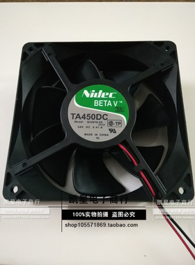Nidec TA450DC B34978-55 24V 0.41A 12cm 大风变频器风扇