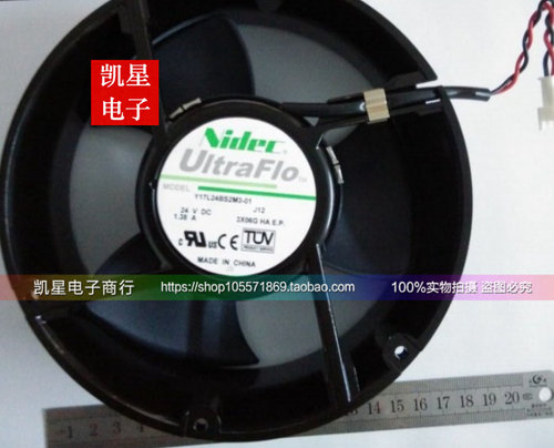Y17L24BS2M3-01 17251 24V 1.38A NIDEC 17CM 大风量 变频器风扇