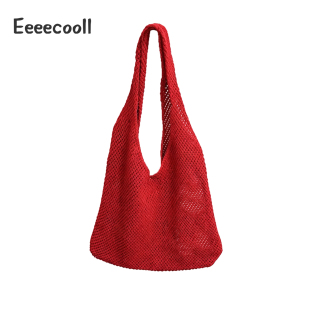 胡可的买手店 Eeeecooll夏季多巴胺镂空网兜