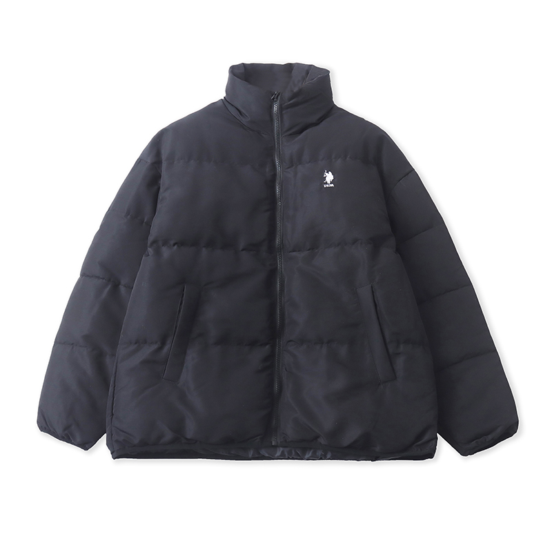 U1253外贸日单女装棉衣冬季新款立领宽松韩版时尚休闲面包服棉服