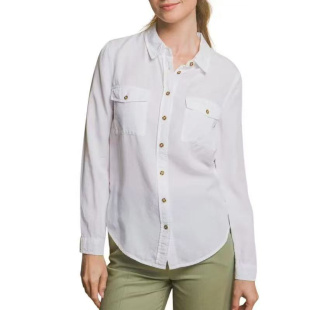 外贸欧美单女士时尚长袖衬衫新款翻领单排扣气质休闲宽松衬衣