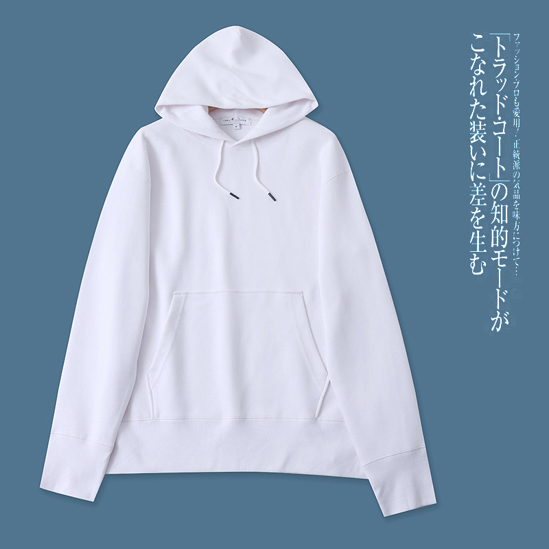 F4450外贸欧美单男生学院风休闲卫衣新款连帽套头宽松百搭上衣