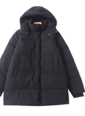 A6862外贸欧美单女士棉衣冬季新款立领连帽韩版宽松胖MM显瘦棉服