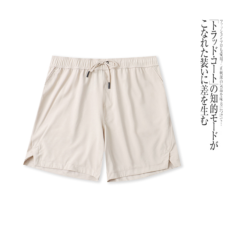 外贸欧美时尚潮流男女同款运动短裤夏季新款松紧腰抽绳宽松阔腿裤