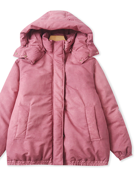 B5895外贸欧美单女士棉衣冬季新款立领连帽宽松时尚百搭休闲棉服