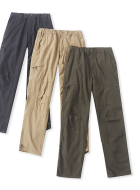 D1820外贸女装休闲裤新款半松紧腰宽松工装裤时尚百搭直筒裤长裤