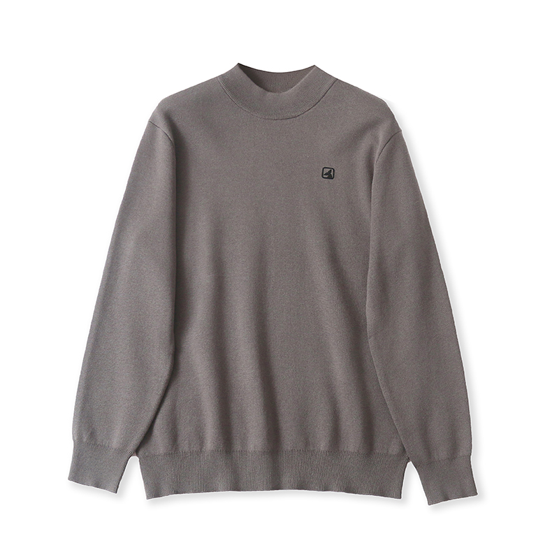 海家时尚男士毛衣2025秋冬新款半高圆领套头百搭打底针织衫