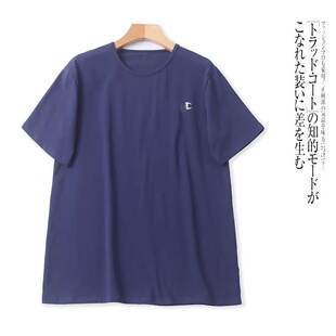 T恤新款 短袖 圆领套头宽松百搭休闲上衣 男士 C5619外贸日单时尚