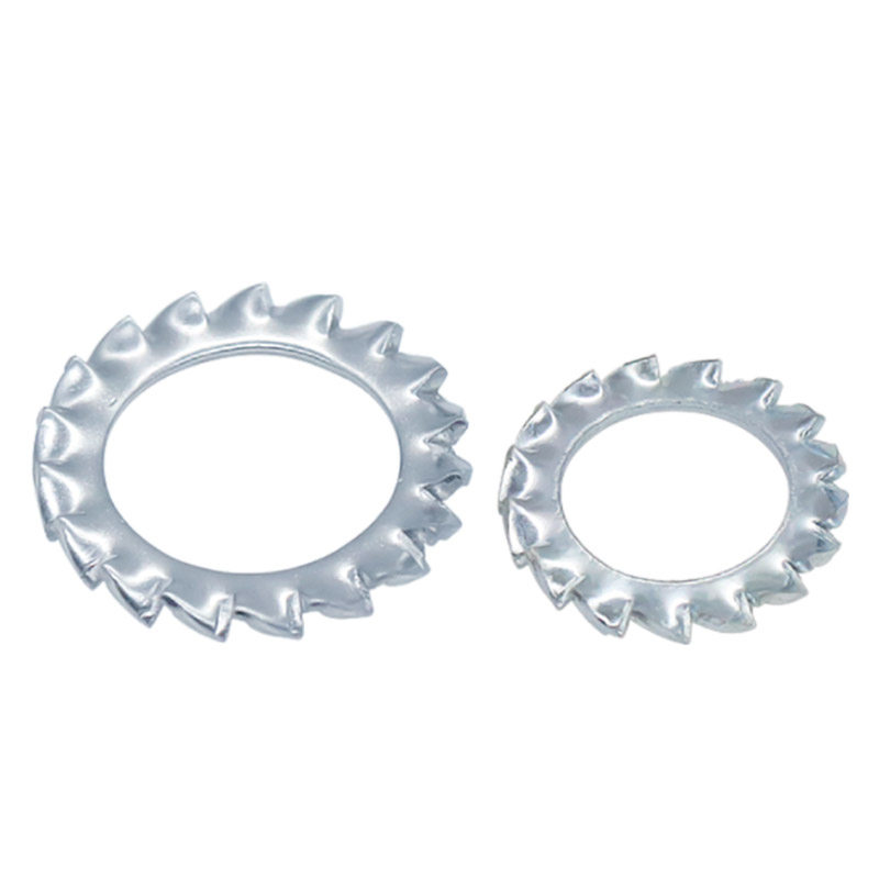 金固盈65锰钢镀锌外锯齿锁紧垫圈内锯齿防滑止动平垫多齿防松垫片,五金/工具,垫圈,淘宝优惠券,粉丝福利购,淘宝优惠卷