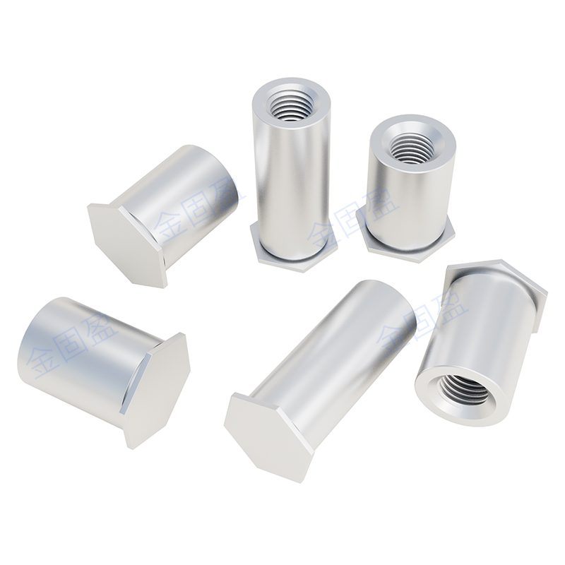 金固盈304不锈钢盲孔压铆螺柱