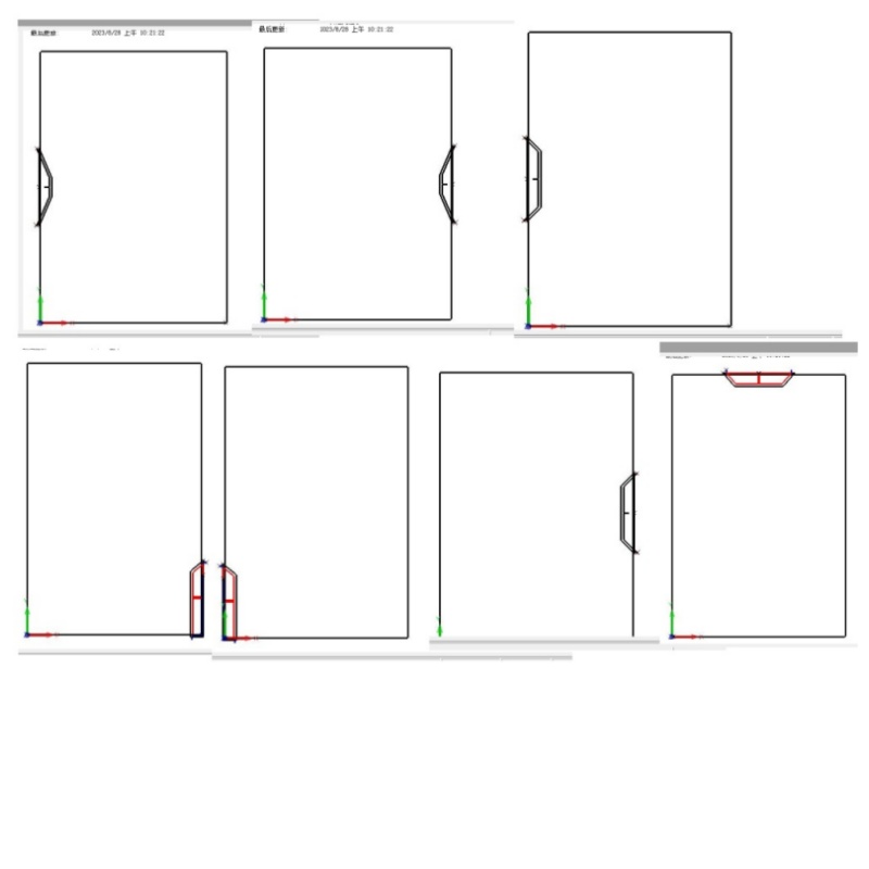 alphacam2023橱柜门板模压造型软件牛角拉手图库免拉手图库