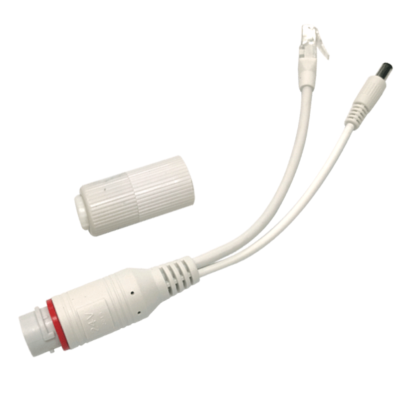 睿威仕 监控poe分离器 24V转12V 网络摄像头网线供电一线通配件