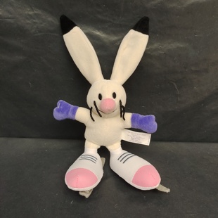 2002年美国盐湖城冬奥会吉祥物可爱雪兔毛绒玩具25cm女生礼物儿童