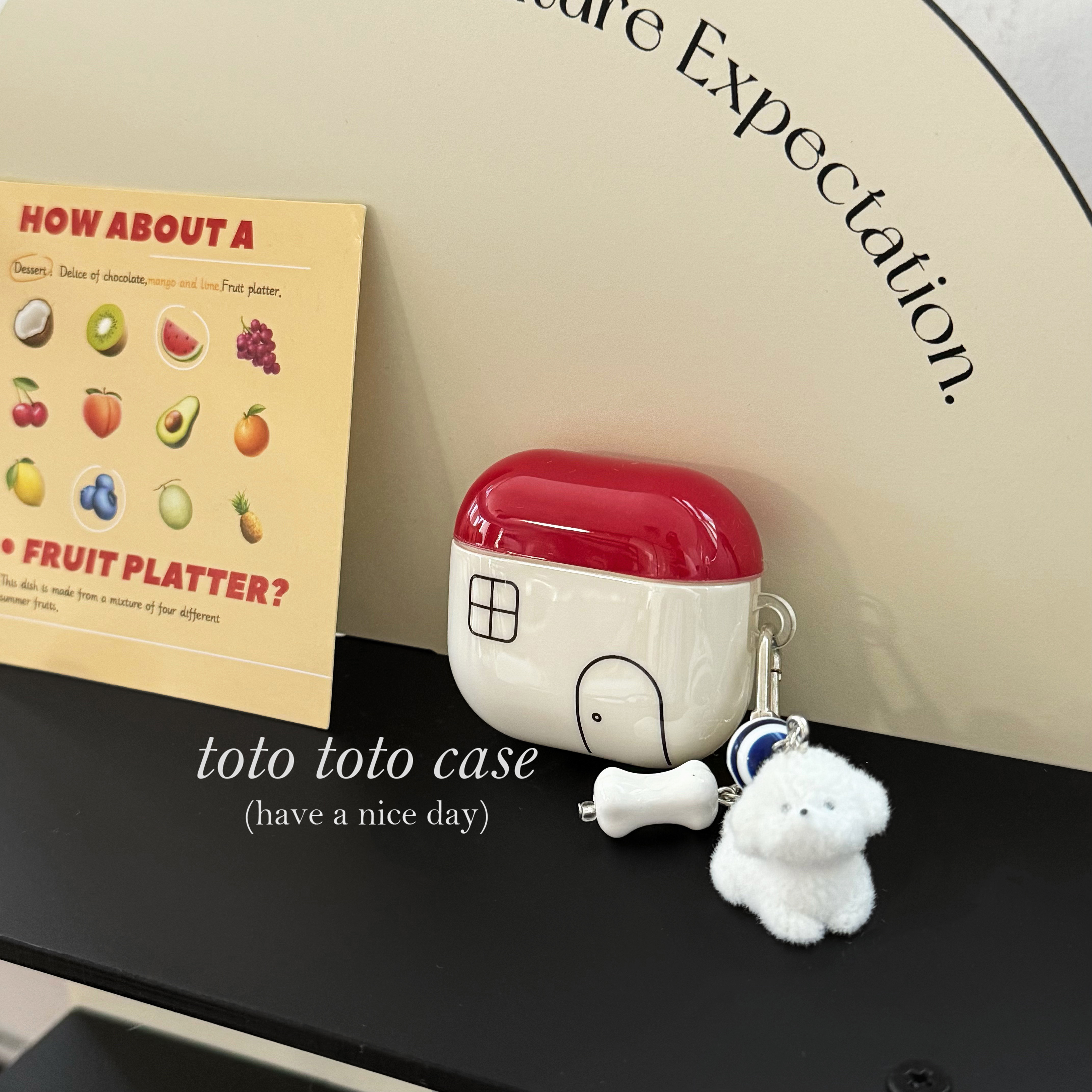 狗狗骨头挂件Airpods4代耳机套