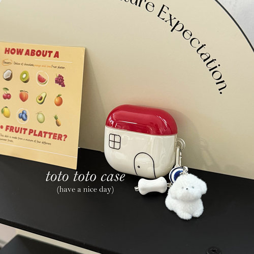 狗狗骨头挂件AirpodsPro3耳机套