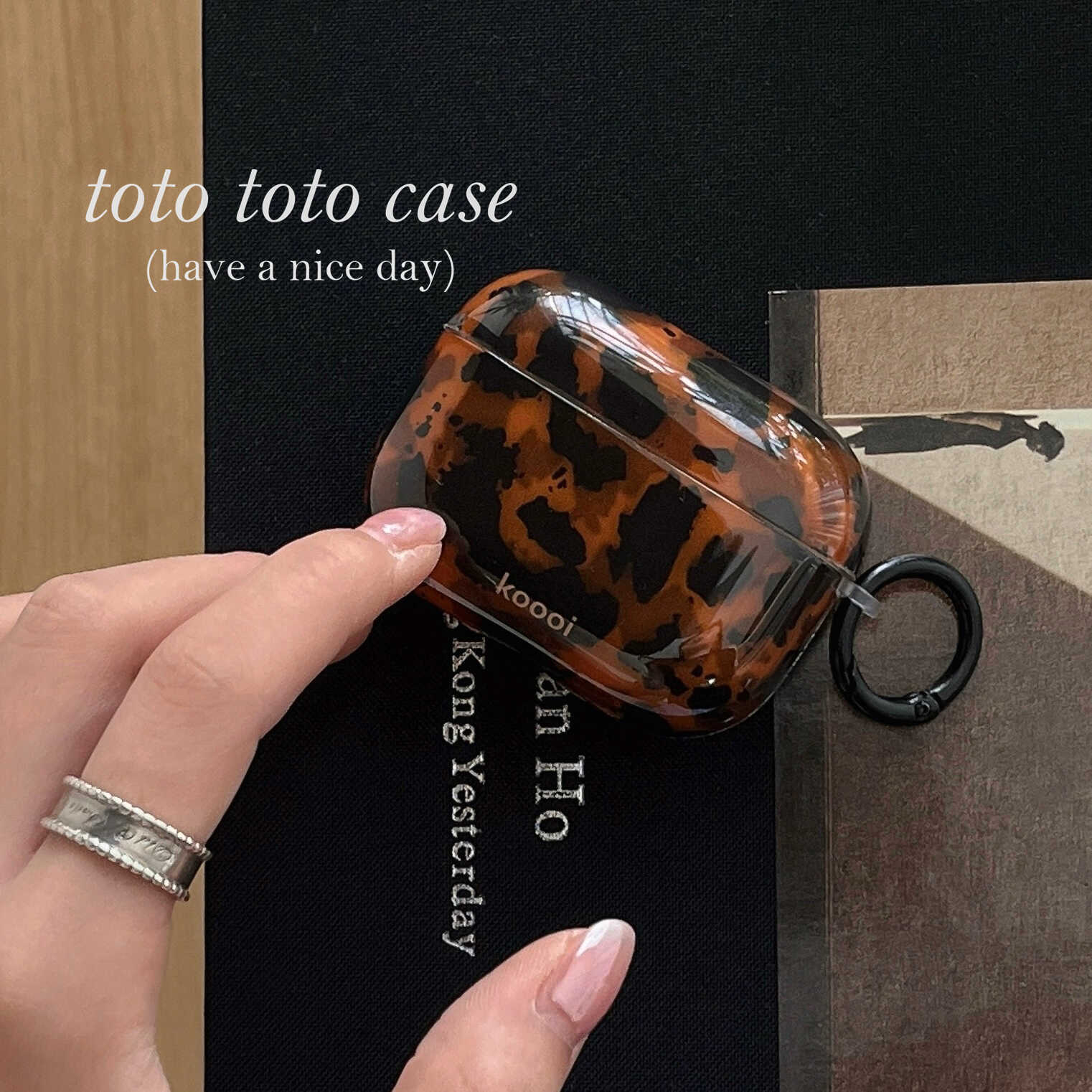 苹果airpods琥珀色IMD耳机壳硬壳