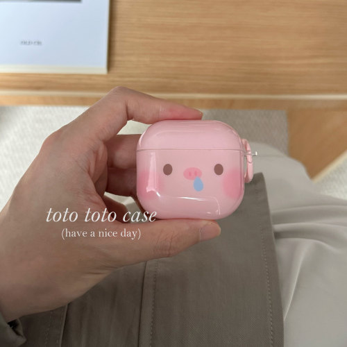 可爱粉色小猪Airpods4代耳机套