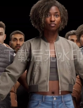 UE5Rigged NPC Creator-3Dscan23件高品质扫描服装和10个角色