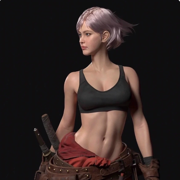 23年普gui06期次世代角色建模案例全流程角色教学建模高清不加密