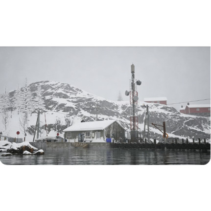 UE5 Norwegian Winter Island Village Megapack挪威冬季雪岛场景
